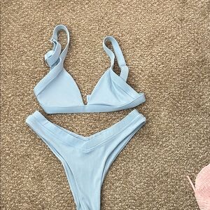 Light Blue Bikini Set